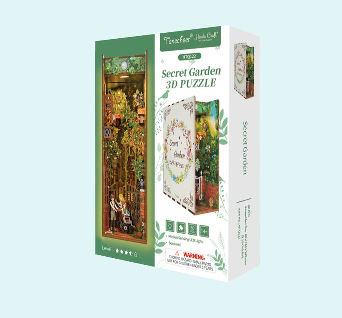 Kit de rincón de lectura para el jardín secreto