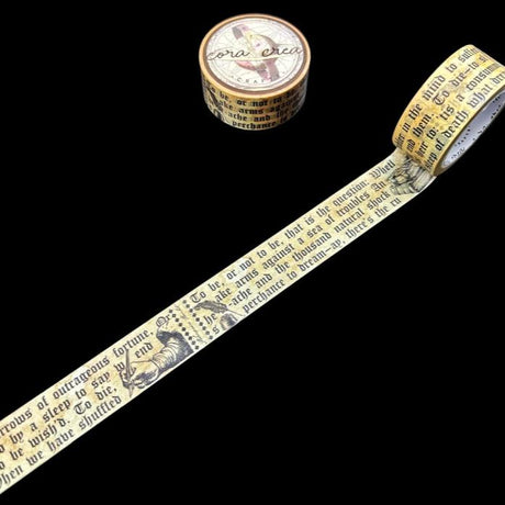 Shakespeare Washi Tape