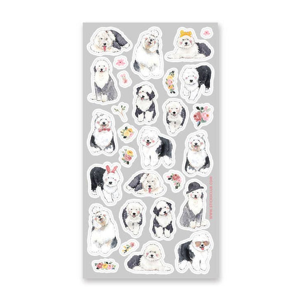 Sheep Dogs Sticker Sheet