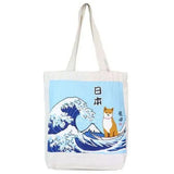 Bolso de mano Shiba de Great Wave 