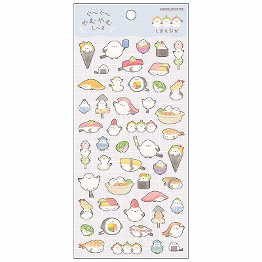 Shima Enaga Sushi Sticker