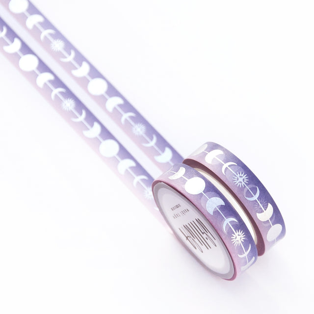 Silver Luna Washi Tape