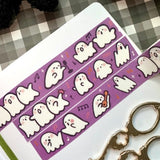 Singing Ghosts Glitter Washi Tape