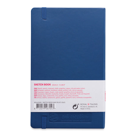 Cuaderno de bocetos 5,1" x 8,3" Azul marino