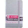 Sketch Books 3.5" x 5.5" Shiny Silver