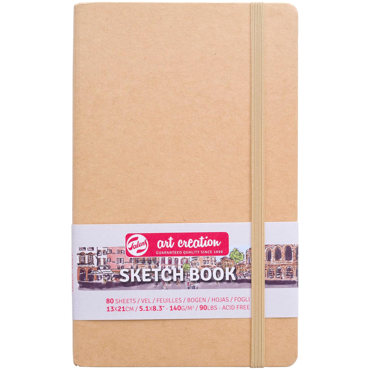 Cuaderno de bocetos de 3,5" x 5,5" Kraft