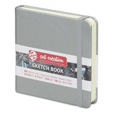 Sketch Book 4.7" x 4.7" Shiny Silver