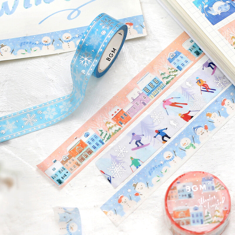 Skiing Washi Tape