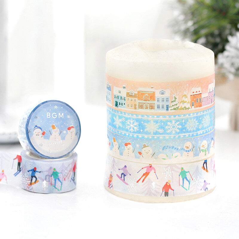 Skiing Washi Tape