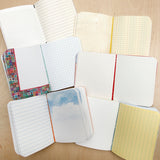 Small Handsewn Notebook with Assorted Paper