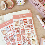 Snacks Sticker Sheet