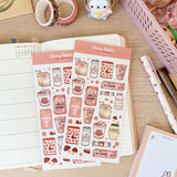 Snacks Sticker Sheet