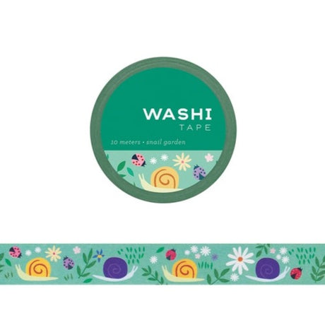 Snail Garden Washi Tape