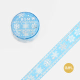 Snow Embroidery Washi Tape