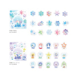 Snowflake Flake Sticker