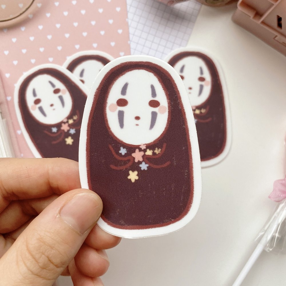 Spirited Away No Face Sticker