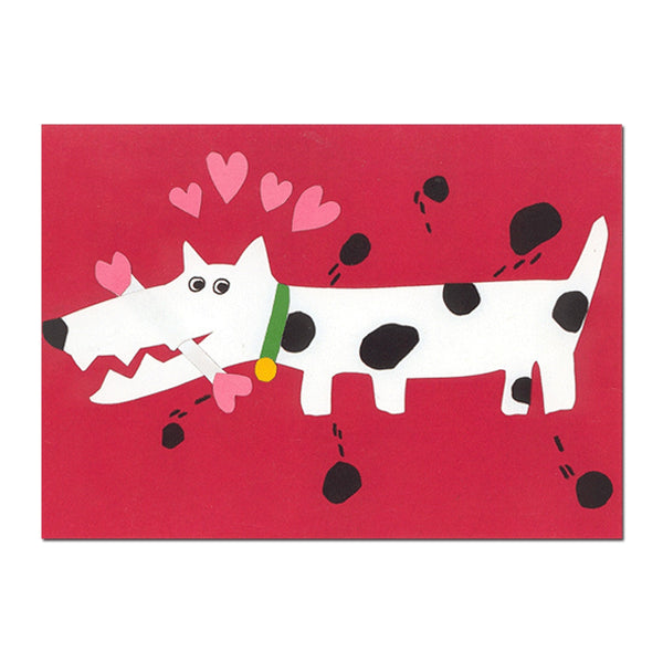 Spot Dog Valentine's Day Card