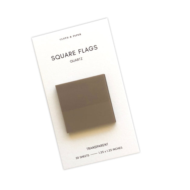 Square Transparent Page Flags | Quartz