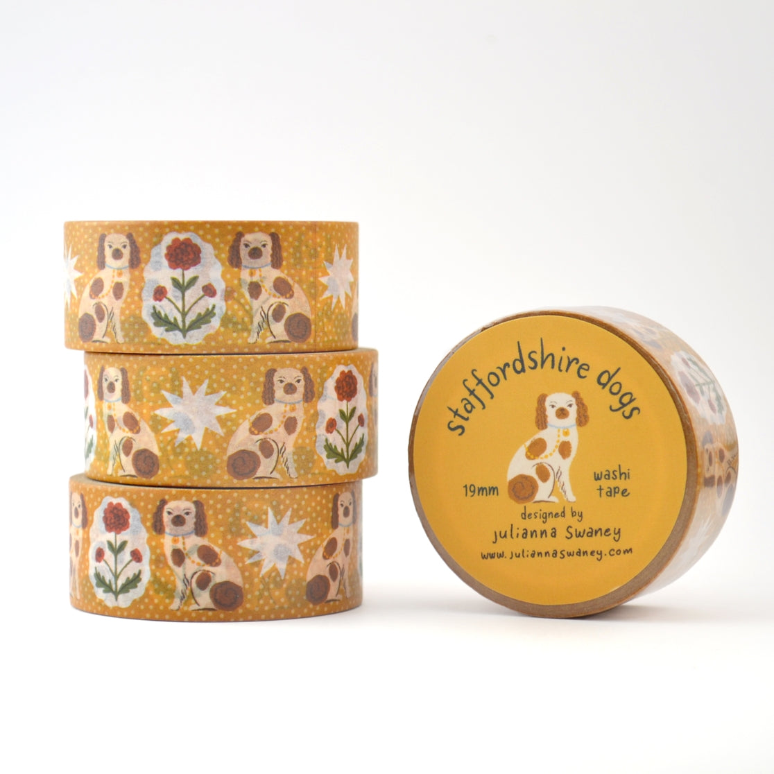 Staffordshire Dog Washi Tape