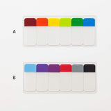 Stalogy Short Sticky Notes 6 Colors - Set A