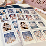 Starry Night Stamps Sticker Sheet