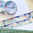 Starry Twilight Clouds Washi