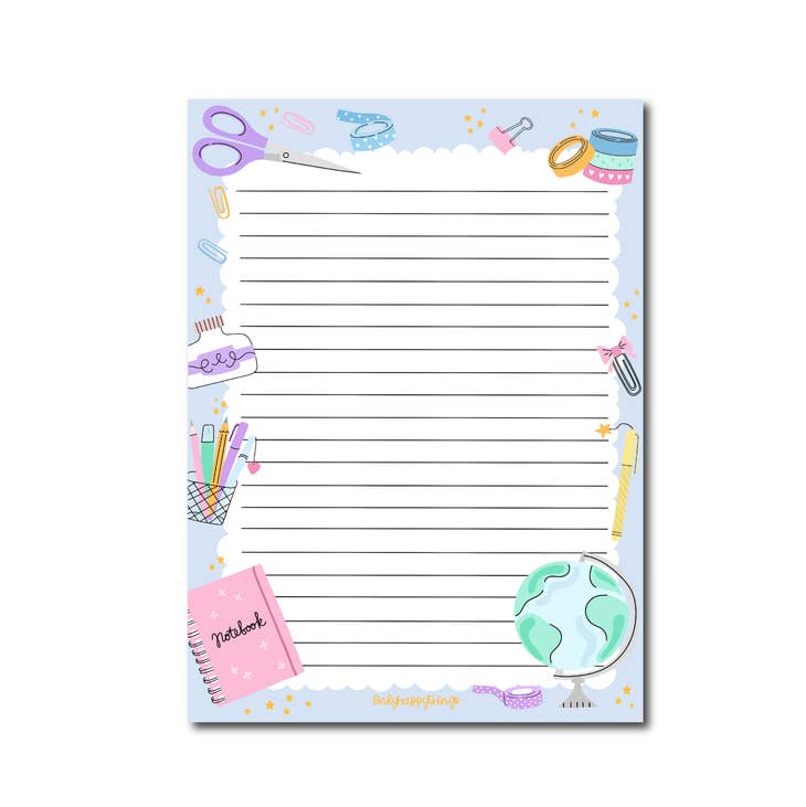 Stationery Notepad A5