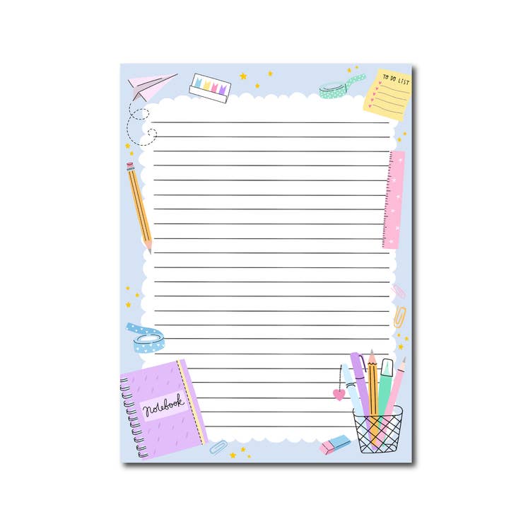 Stationery Notepad A5