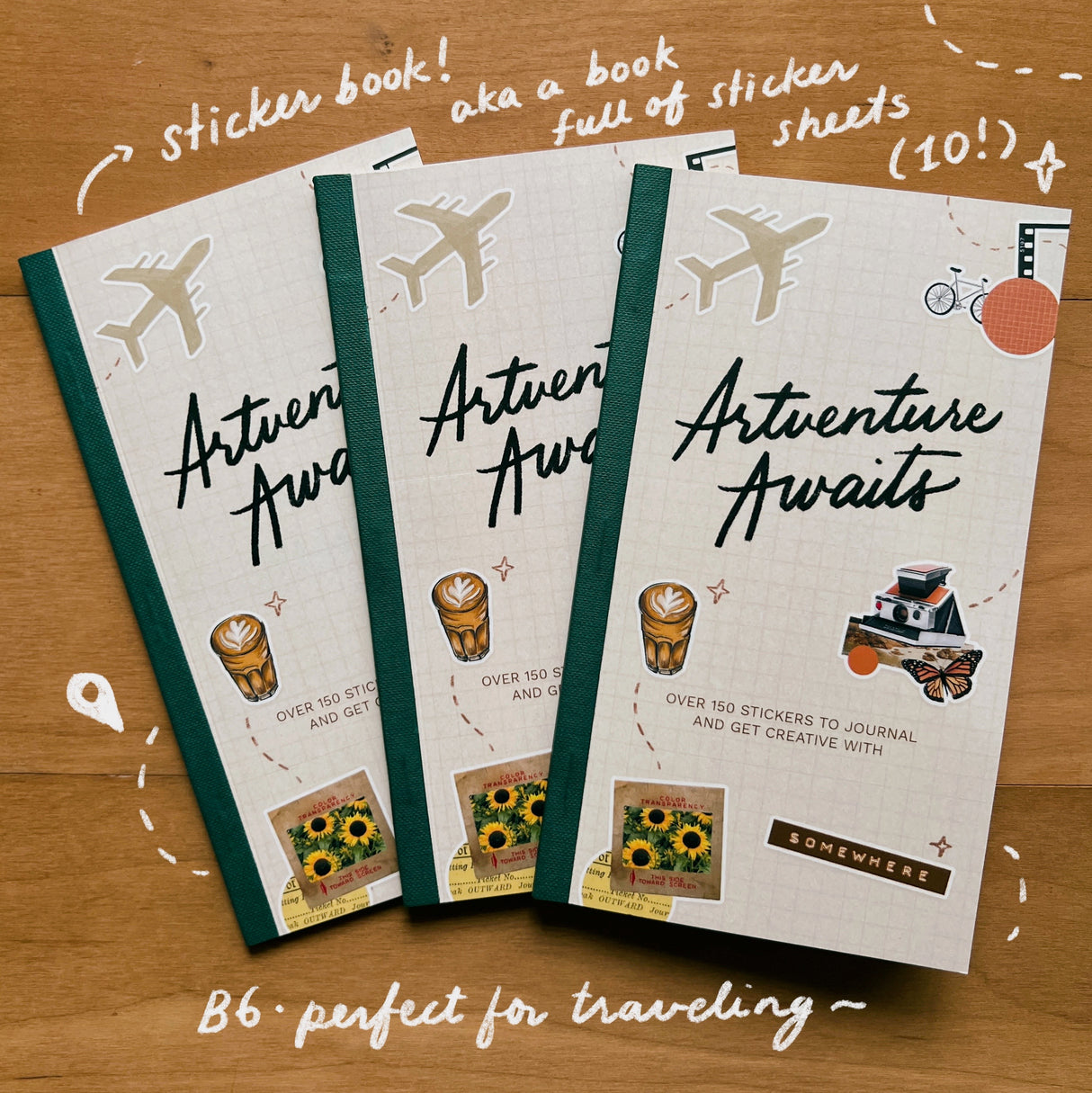 Artventure Awaits Sticker Book