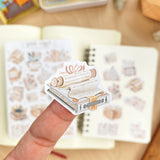 Book Vibes Sticker Sheet