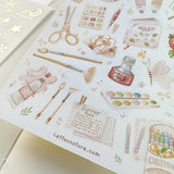 The Art of Summer Sticker Sheet