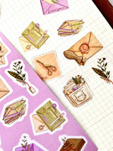 Nikki Dotti Crafty Mail Washi Sticker Sheet