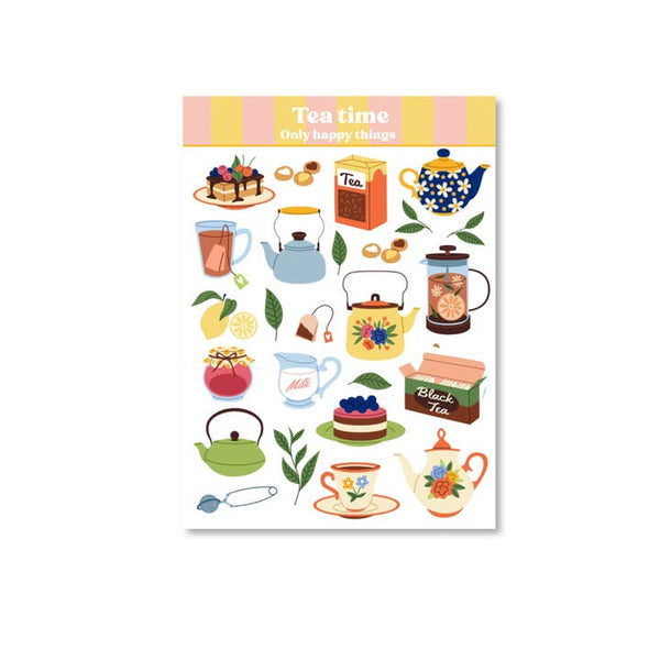 Tea Time Sticker Sheet