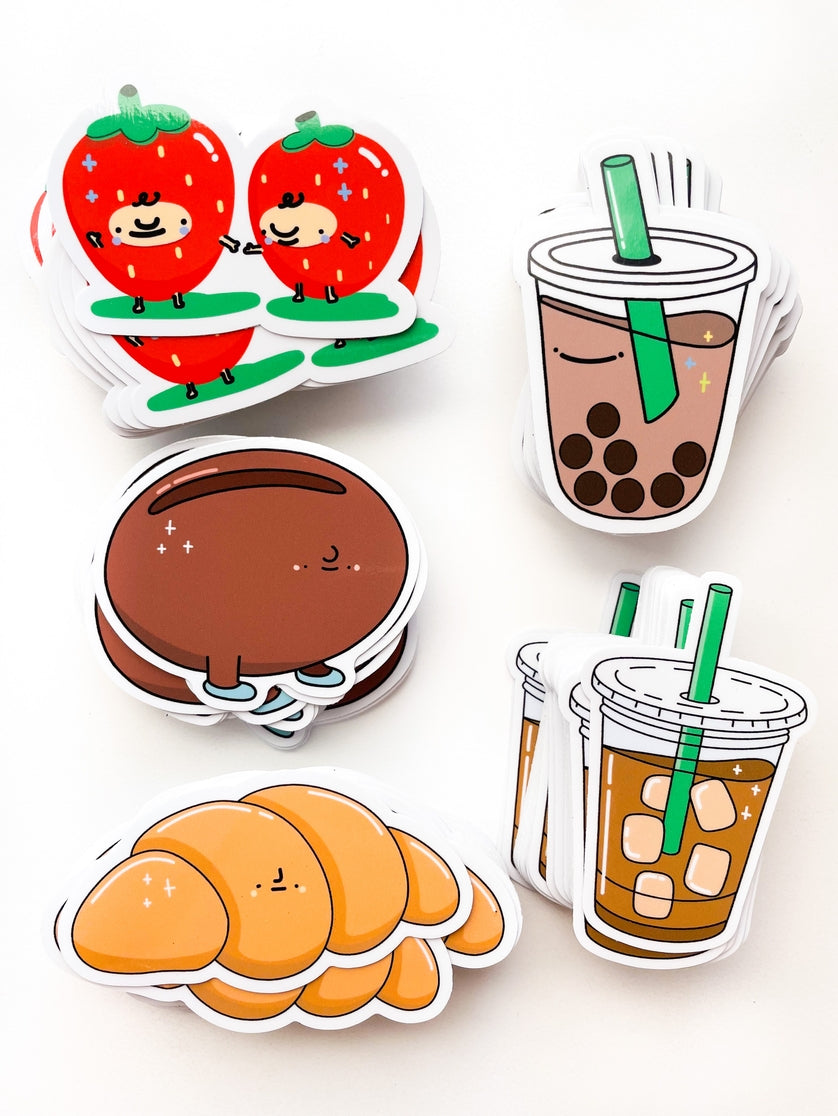 Strawberry Friends Sticker