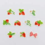 Strawberry Wreath&nbsp;Masking Roll Sticker Bande Washi Tape