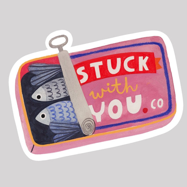 Stuck with You Sticker