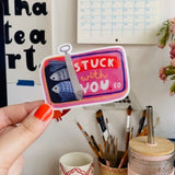 Stuck with You Sticker