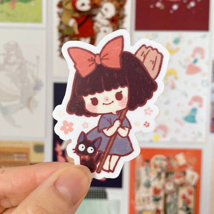 Kiki & Jiji Sticker