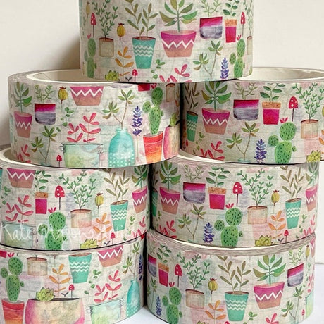 Succulent Pots Washi Tape