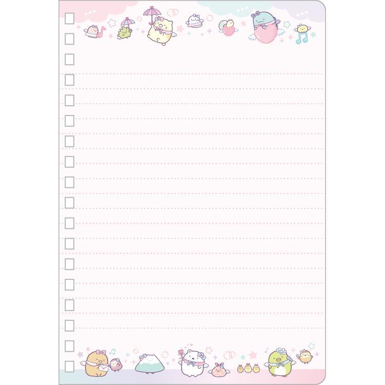 Cuaderno B de Sumikko Gurashi Angelic Idol