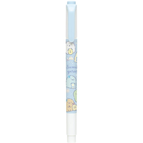 Sumikko Gurashi Double-sided Mildliner Highlighter-Mild Soda Blue