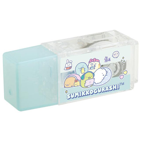 Cinta correctora de bolsillo Sumikko Gurashi X MONO - Verde