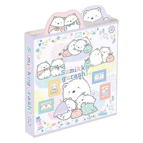 Sumikkogurashi Polar Bear's Hometown Memo Pad