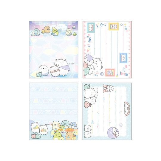 Sumikkogurashi Polar Bear's Hometown Memo Pad