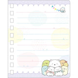 Sumikkogurashi Polar Bear's Hometown Notebook with Clear Pocket