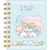Sumikkogurashi Shirokuma Hometown Notebook with Clear Pocket