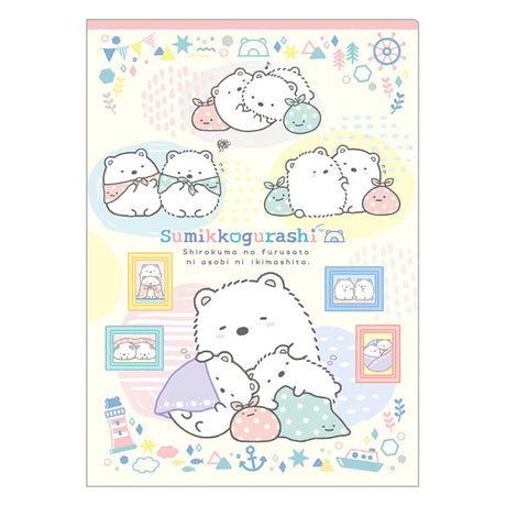 Sumikkogurashi Family Hometown A5 Clear Holder