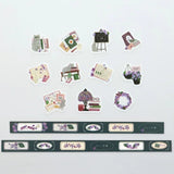 Sumire Bunko Washi Roll Sticker Bande