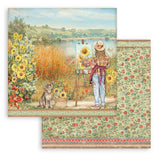 Sunflower Art Paper Pad 12"X12" 10/Pkg