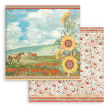 Sunflower Art Paper Pad 12"X12" 10/Pkg